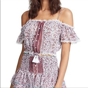 Puppette St Barth Honey Floral Print Tank Blouse